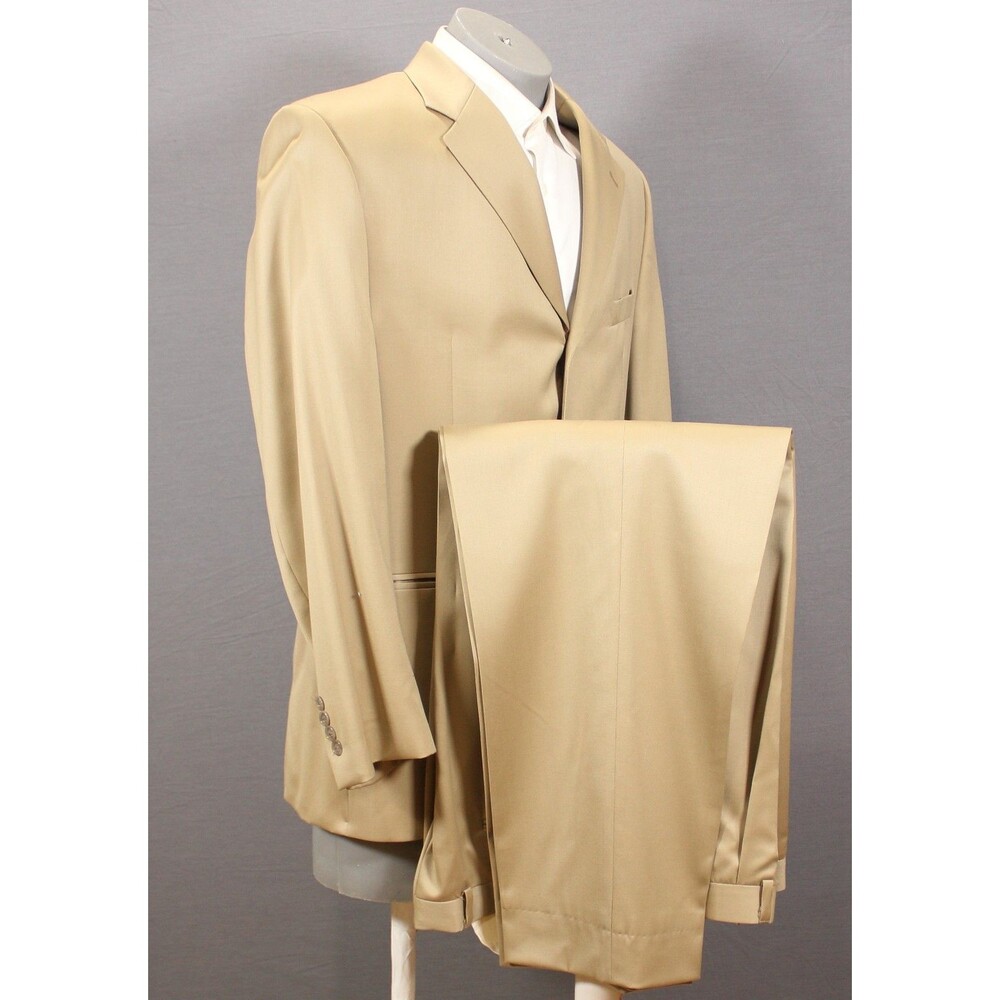 Men's Tan Suit